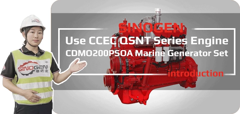 DCEC CDLO200PSA Industrial Generator Set Video